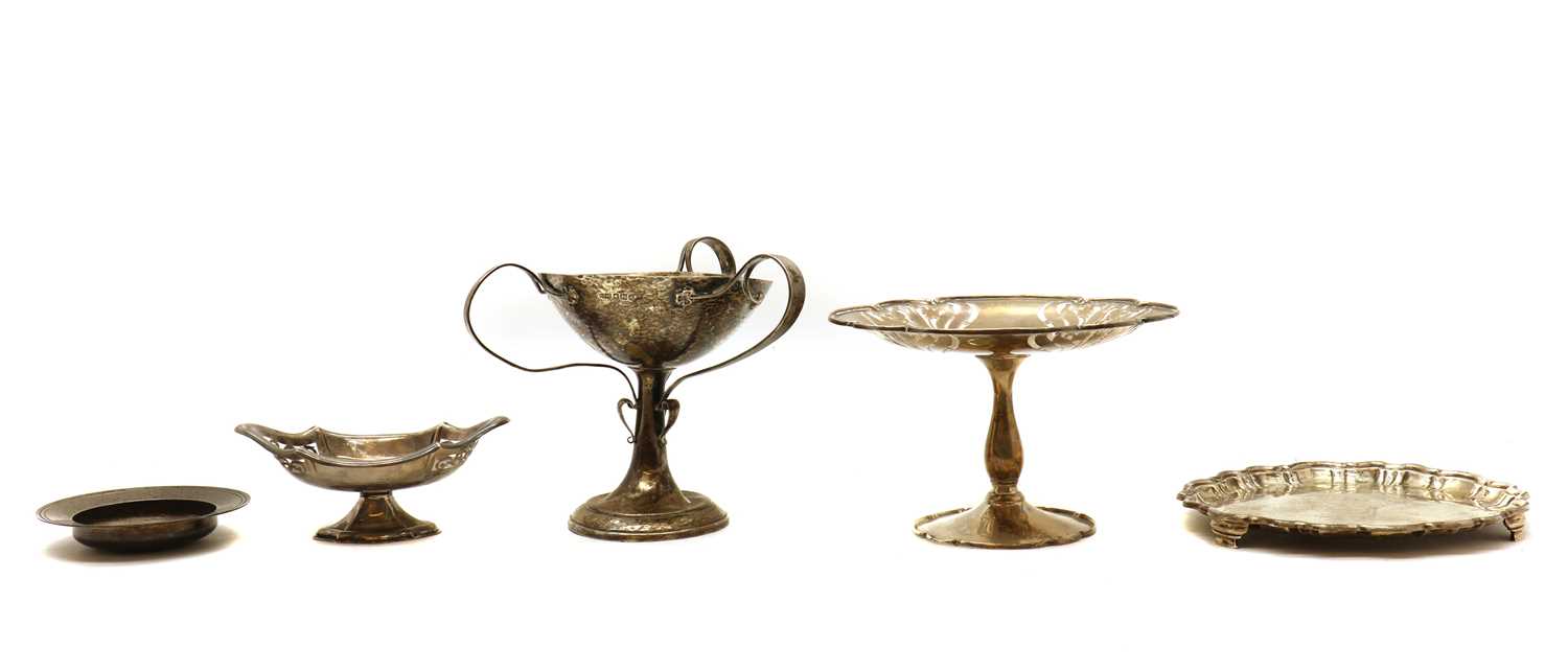 Lot 67 A Collection Of Silver Dishes lot-67-a-collection-of-silver-dishes