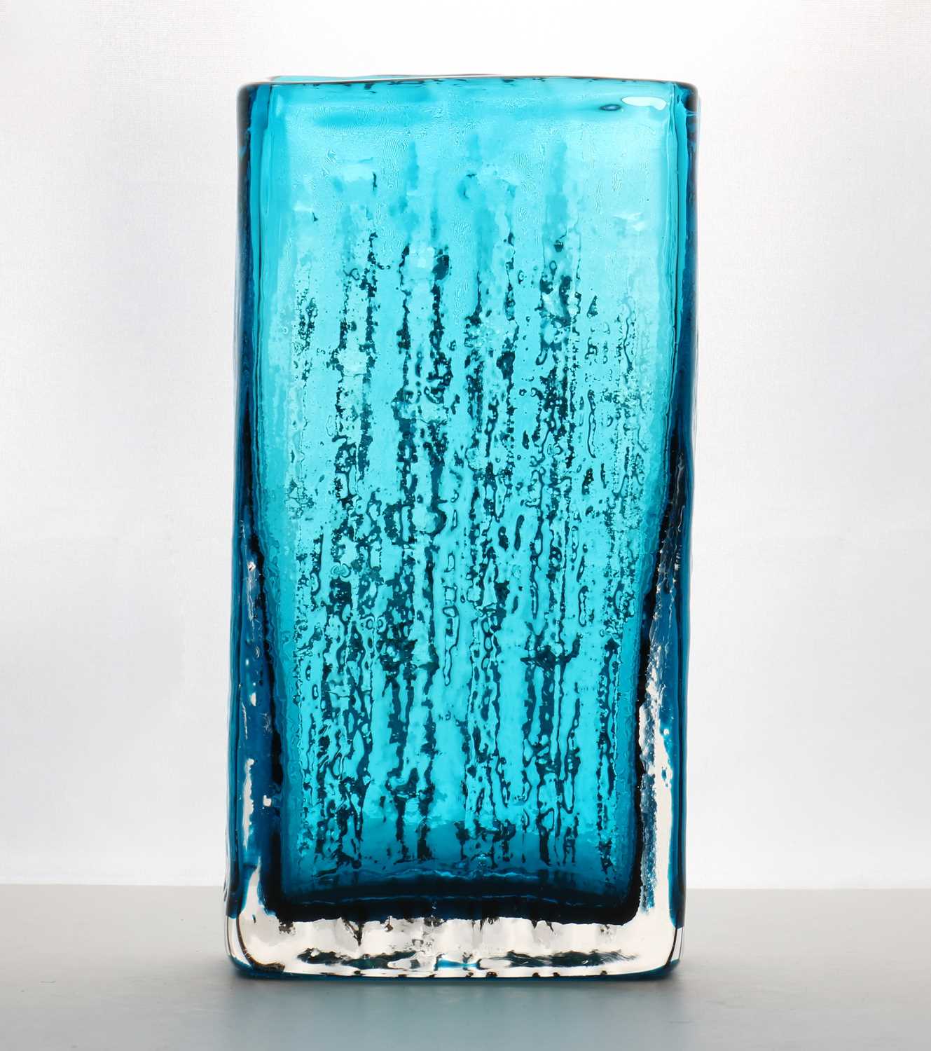 Lot 215 - A Whitefriars Bamboo glass vase