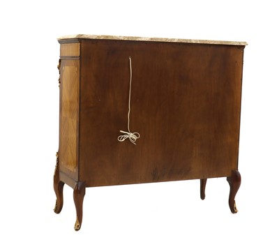 Lot 393 - An Epstein Louis XVI style kingwood side cabinet