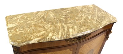 Lot 393 - An Epstein Louis XVI style kingwood side cabinet