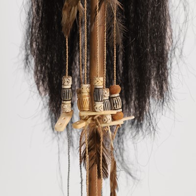 Lot 60 - A replica shrunken head