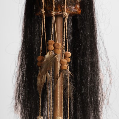 Lot 60 - A replica shrunken head