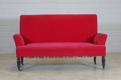 Lot 46 - An Aesthetic Movement settee
