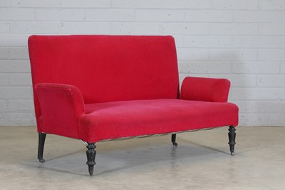 Lot 46 - An Aesthetic Movement settee