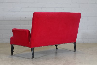 Lot 46 - An Aesthetic Movement settee