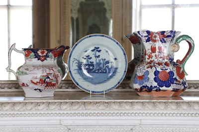 Lot 382 - ☘ A Dutch delft blue and white tin-glazed faience plate