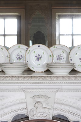 Lot 385 - ☘ A set of twenty-five Royal Copenhagen soup bowls