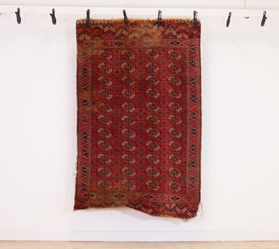 Lot 369 - A Bokhara wool rug