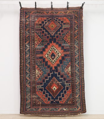 Lot 374A - A Kazak wool rug
