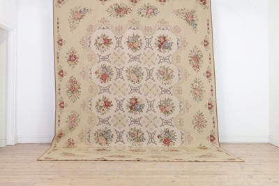 Lot 193 - A Regency-style needlepoint carpet