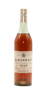 Lot 224 - T Hine & Co, Grand Champagne Cognac, 1948, bottled 1971, 65% proof, 24 fl (1)