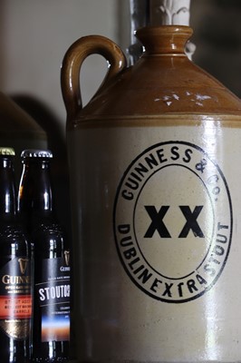 Lot 198 - A collection of nine commemorative Guinness bottles