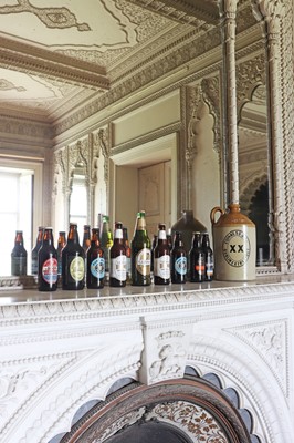 Lot 198 - A collection of nine commemorative Guinness bottles