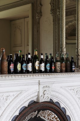 Lot 198 - A collection of nine commemorative Guinness bottles