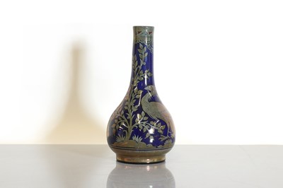 Lot 48 - A Pilkington's Royal Lancastrian lustre bottle vase