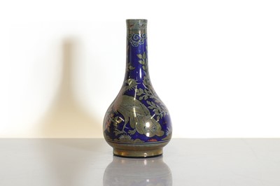Lot 48 - A Pilkington's Royal Lancastrian lustre bottle vase
