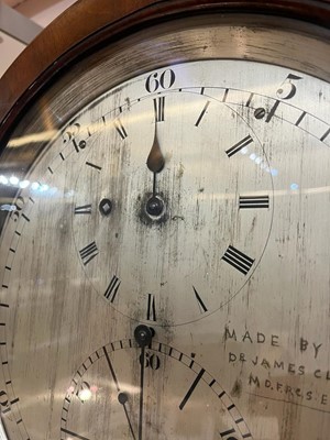 Lot 253 - A mahogany regulator clock by Sir James Clark (1788-1870)