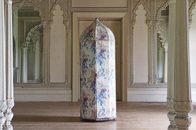 Lot 109 - ☘ An Edwardian octagonal tented clothes closet by Robinson & Son, Ilkley, Yorkshire