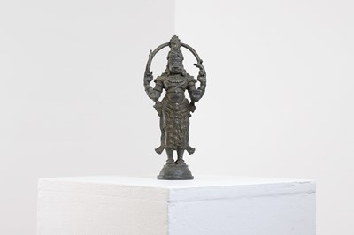 Lot 284 - A bronze figure of Shiva as Chandrashekhara