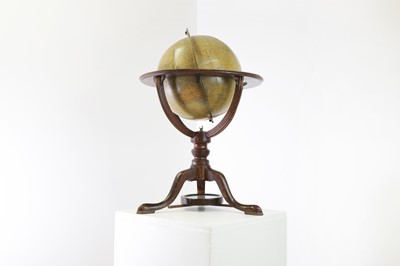 Lot 240 - A 12-inch Phillips terrestrial library table globe
