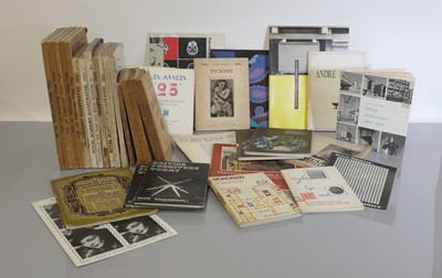 Lot 129 - A collection of British, French and Dutch Art and Design books and catalogues