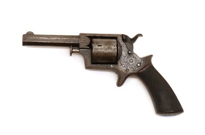 Lot 110 - A 0.320 rim fire Tranter seven-shot revolver