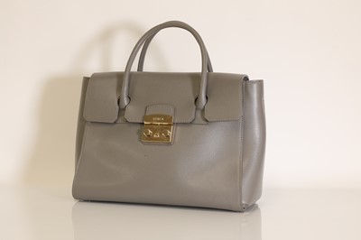 Lot 326 - A grey Furla handbag