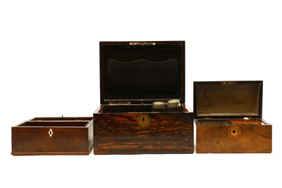 Lot 302 - A Victorian coromandel dressing box