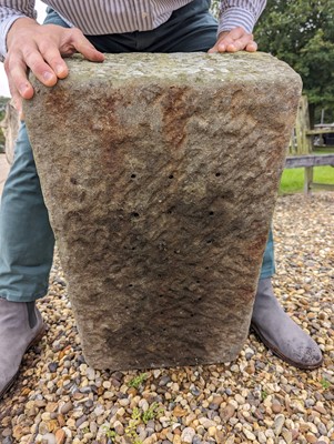 Lot 523 - A Cotswold stone trough