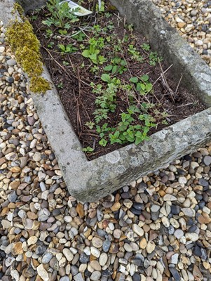 Lot 523 - A Cotswold stone trough