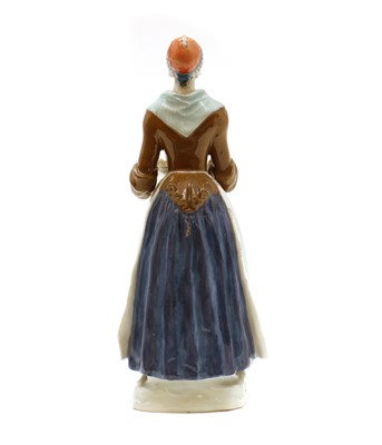 Lot 248 - A Meissen porcelain figure of 'La Belle Chocolatiere'