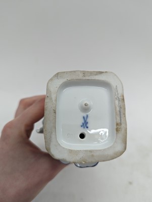 Lot 248 - A Meissen porcelain figure of 'La Belle Chocolatiere'