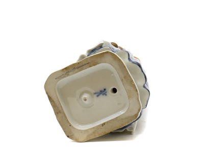 Lot 248 - A Meissen porcelain figure of 'La Belle Chocolatiere'