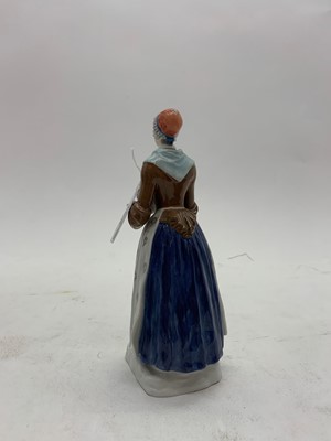 Lot 248 - A Meissen porcelain figure of 'La Belle Chocolatiere'