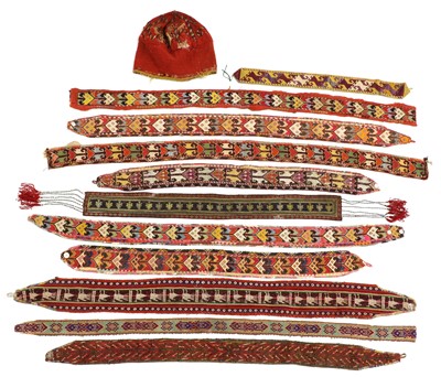 Lot 407 - A group of Uzbek textiles