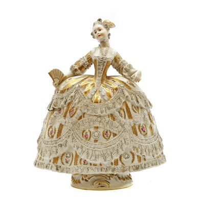 Lot 207 - A Sevres-style porcelain figure