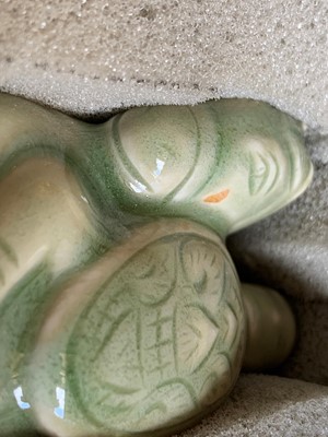 Lot 180 - A Thai Celadon glazed porcelain chess set