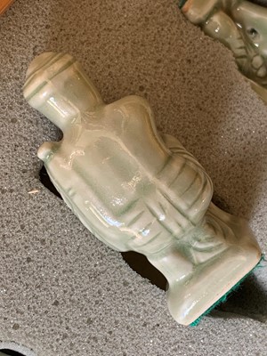 Lot 180 - A Thai Celadon glazed porcelain chess set