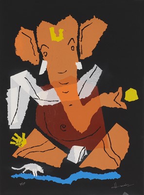 Lot 166 - Maqbool Fida Husain (Indian, 1915-2011)