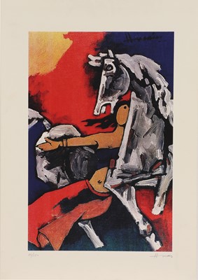 Lot 167 - Maqbool Fida Husain (Indian, 1915-2011)