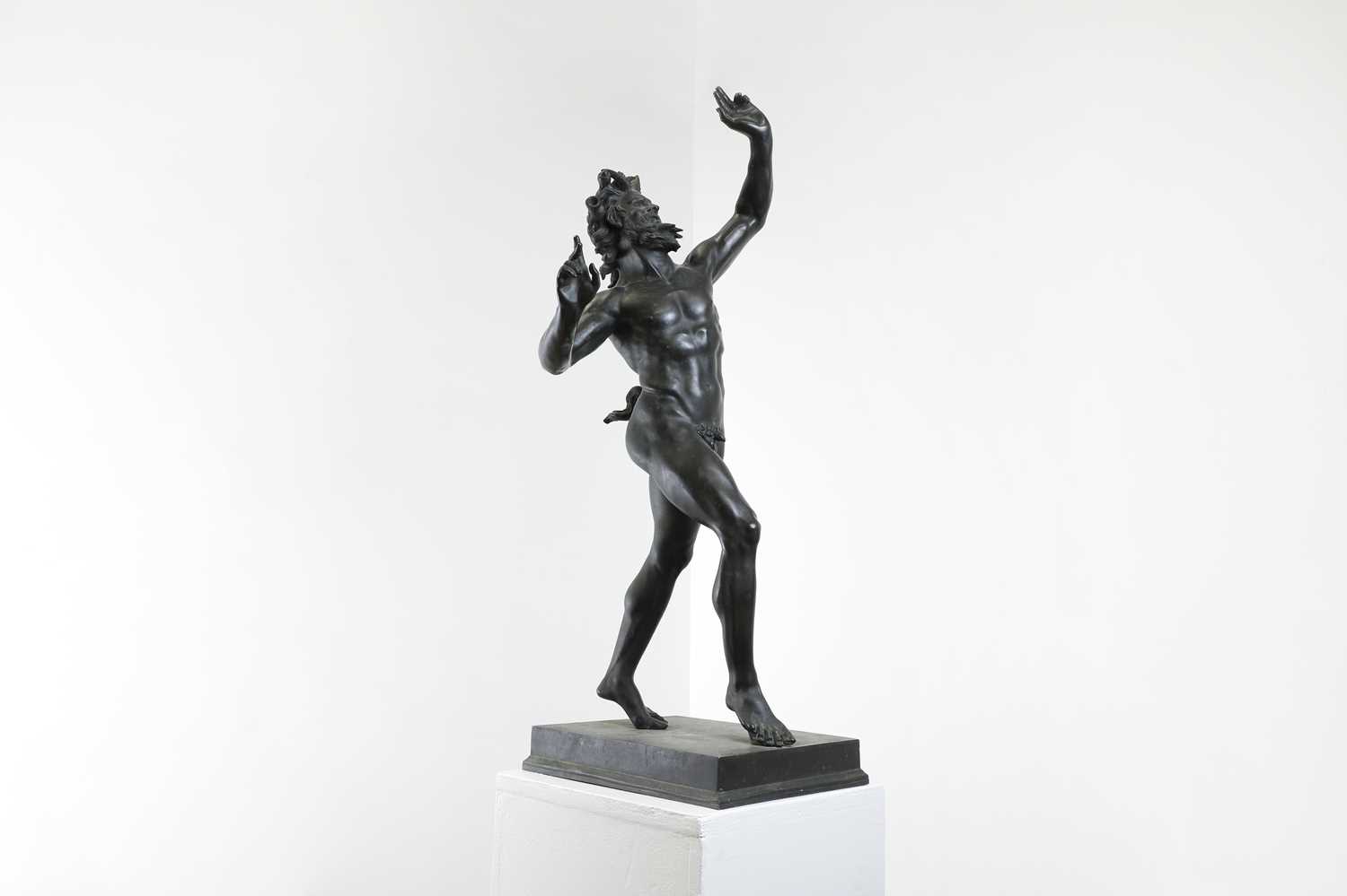 Lot 186 - A bronze figure after the antique