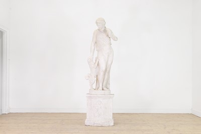 Lot 196 - A plaster figure after the antique