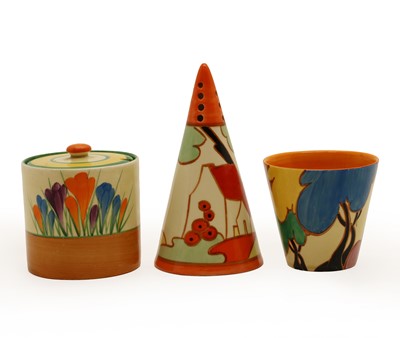 Lot 222 - A Clarice Cliff 'Blue Autumn' cup