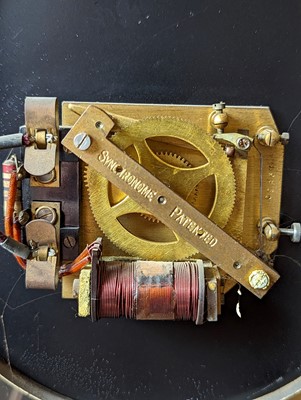 Lot 416 - An Electric Synchronome clock