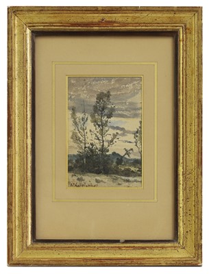 Lot 48 - Henri Harpignies (French, 1819-1916)