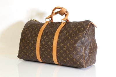 Lot 348 - A Louis Vuitton monogrammed canvas Keepall 45