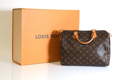 Lot 332 - A Louis Vuitton monogrammed canvas Speedy 30 bag