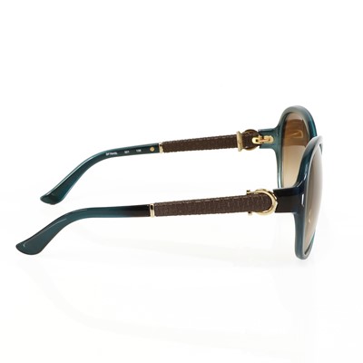 Lot 1524 - A pair of Bvlgari faux tortoiseshell sunglasses