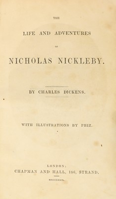 Lot 381 - Charles DICKENS