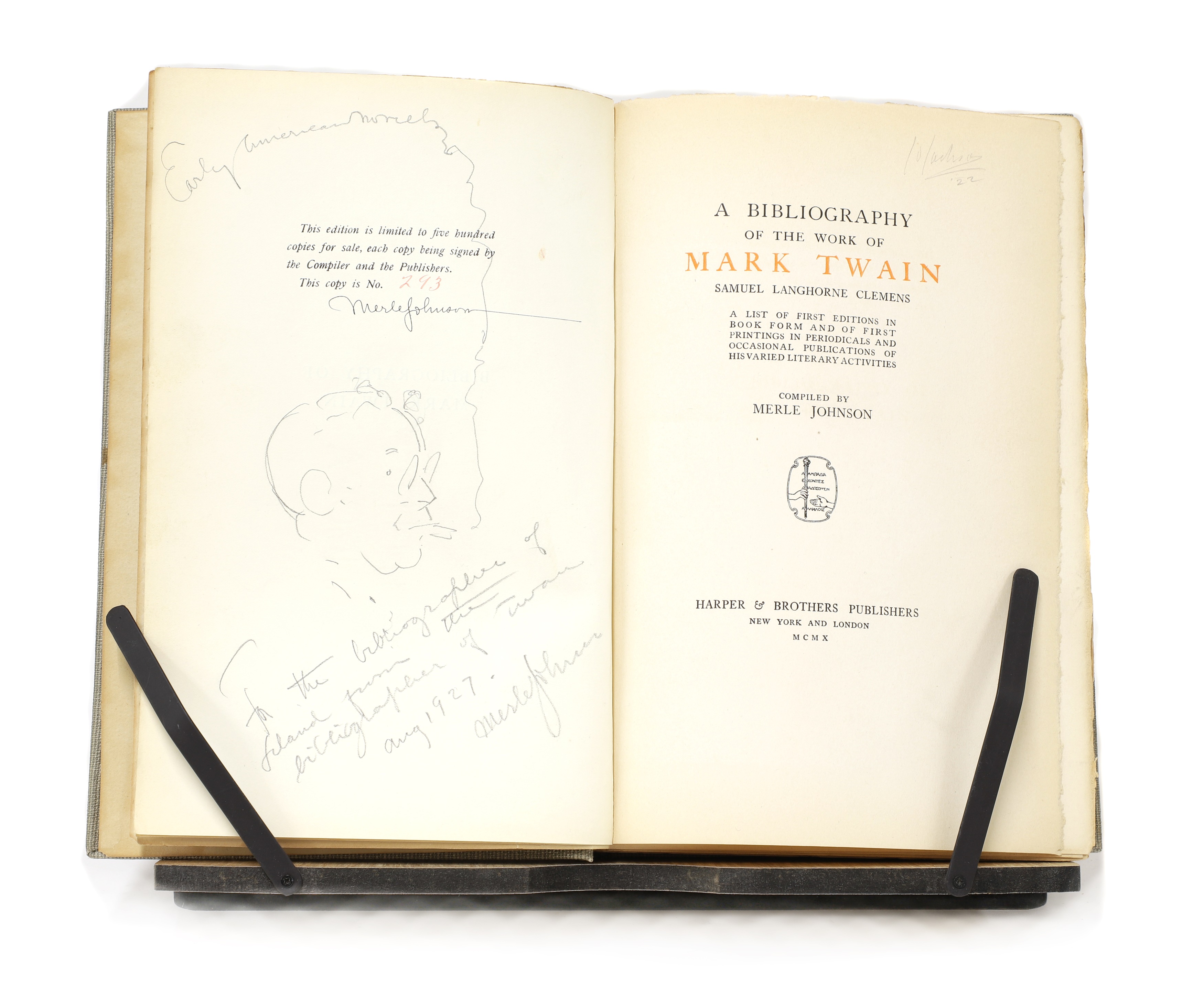 Lot 379 - MARK TWAIN: